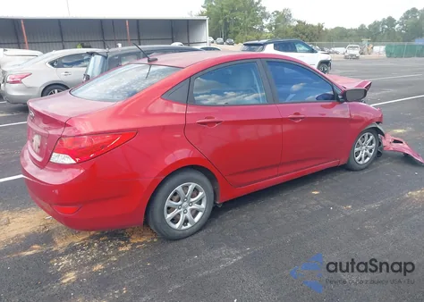 2014 Hyundai Accent Gls from USA, damaged, VIN KMHCT4AE8EU648302